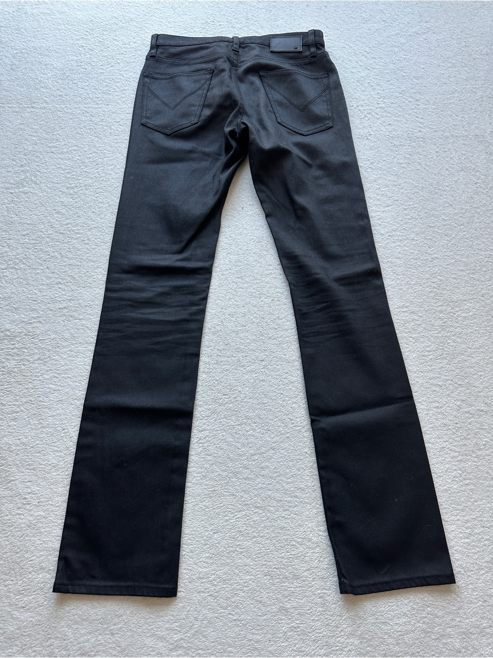 John Varvatos Bowery Slim Straight Jeans 28x32 Black NWOT - Picture 5 of 13